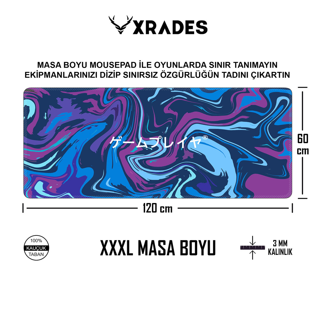 Xrades Aqua Mix XXL Mousepad