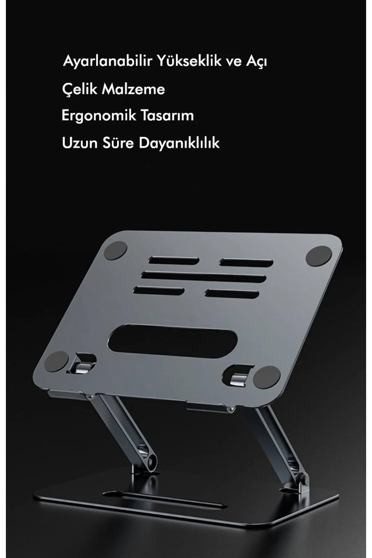 Xrades Strong Black Laptop Standı