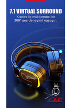 Xrades V10 Ultra Pro Oyuncu Oyuncu Kulaklığı