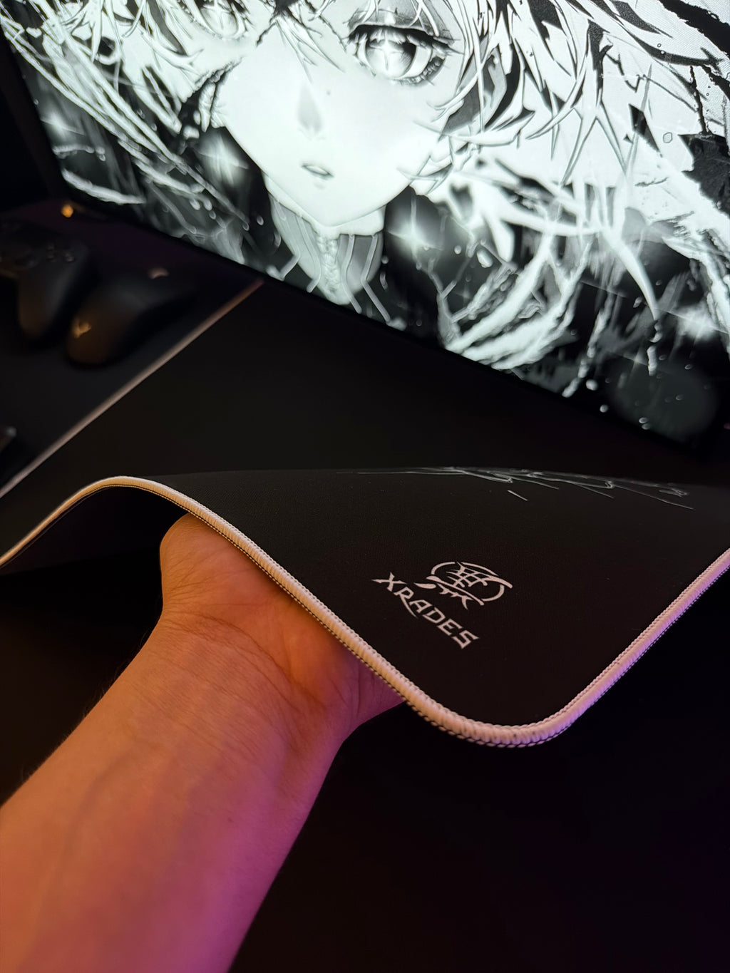 Xrades Samurai Stealth Edition ( Ekstra Siyah ) Mousepad