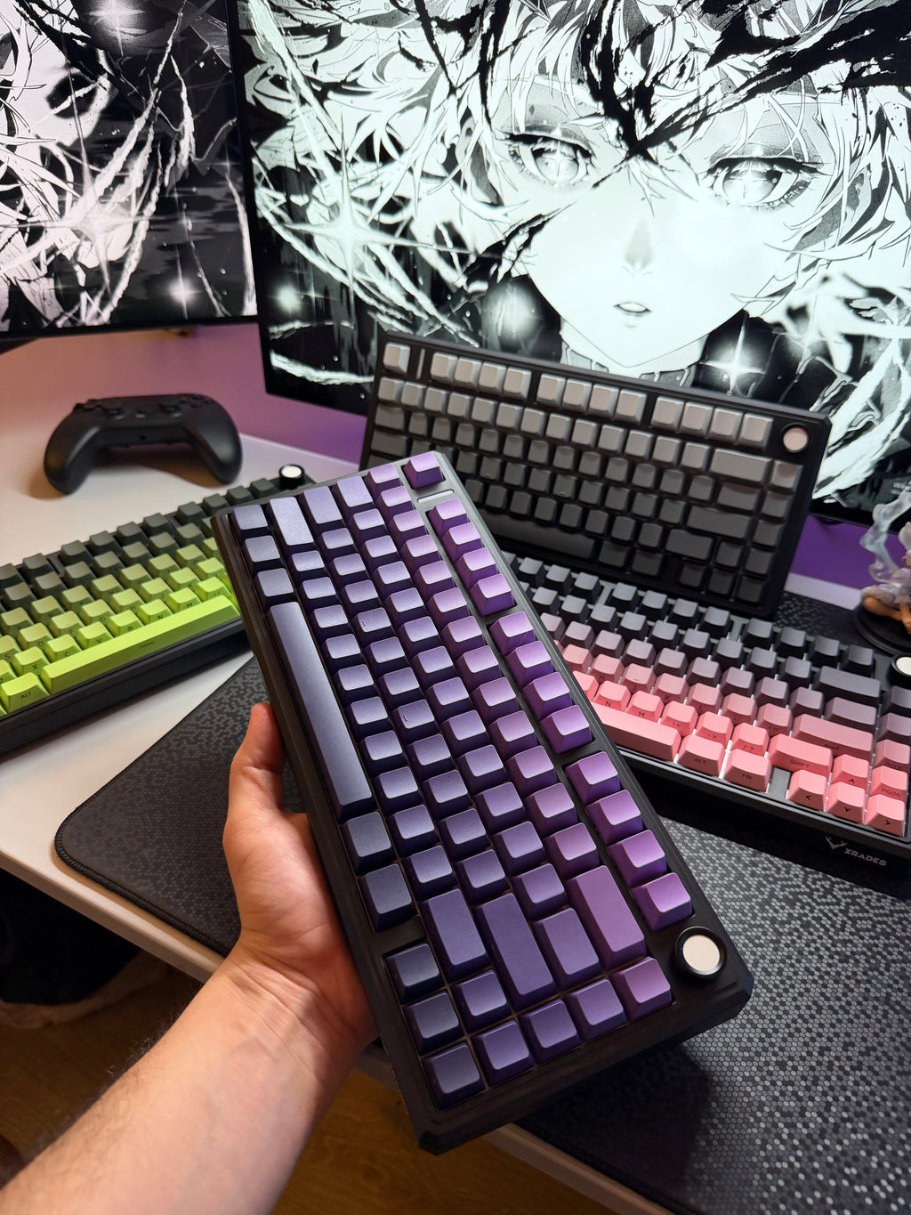 XRADES XR75 ICE PRO ( MANYETİK SWITCH ) KLAVYE