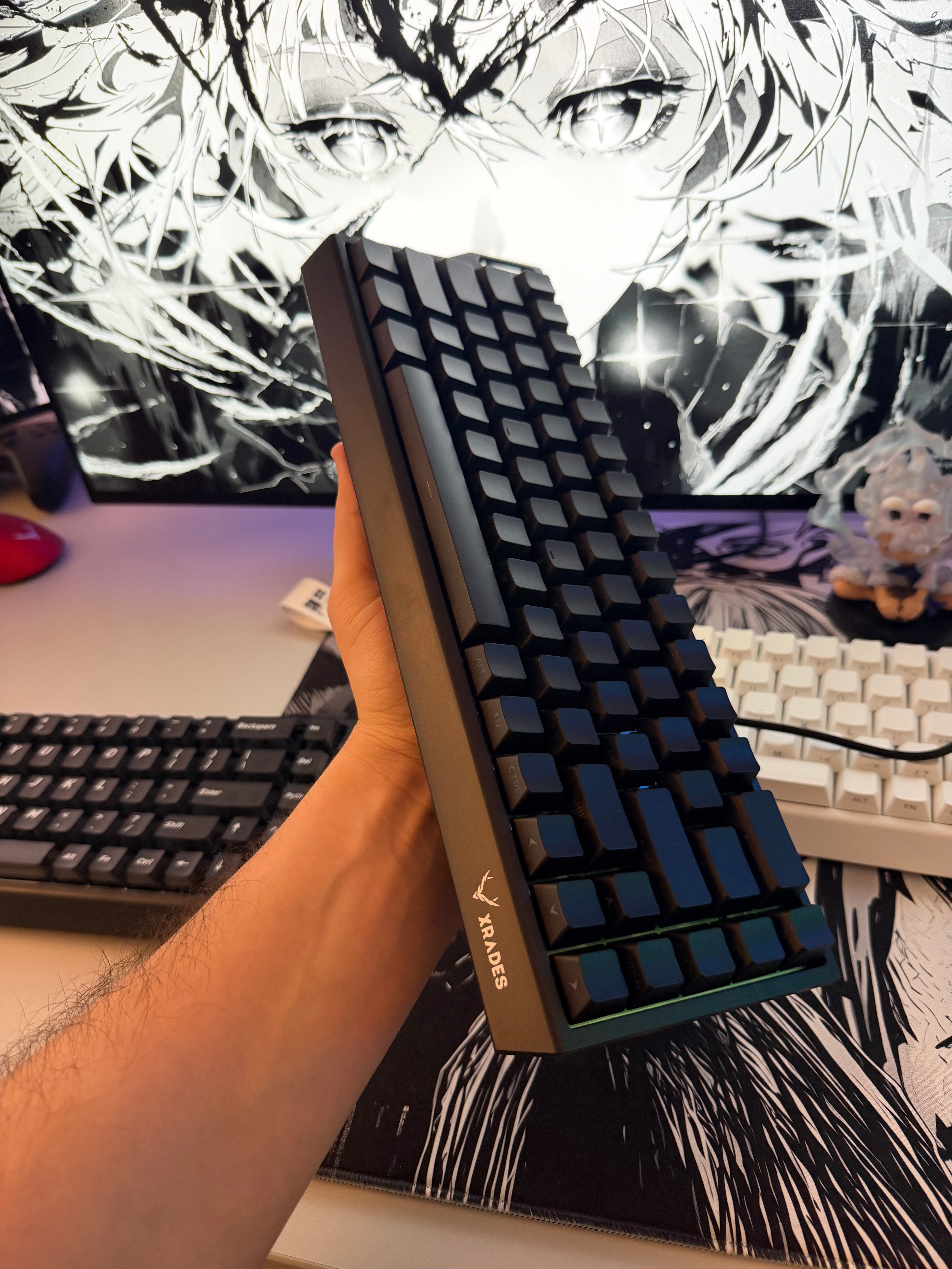 XRADES XR68 ICE PRO ( MANYETİK SWITCH ) KLAVYE