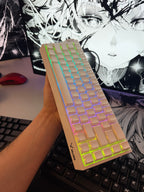 Xrades XR68 V2 White Side ( Manyetik Switch 8k Hz ) Klavye
