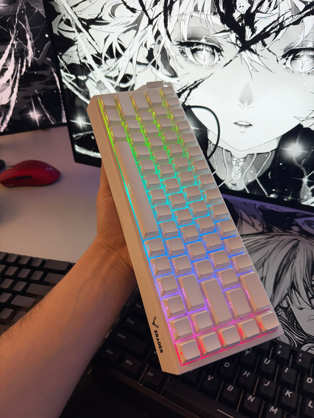 XRADES XR68 ICE PRO ( MANYETİK SWITCH ) KLAVYE