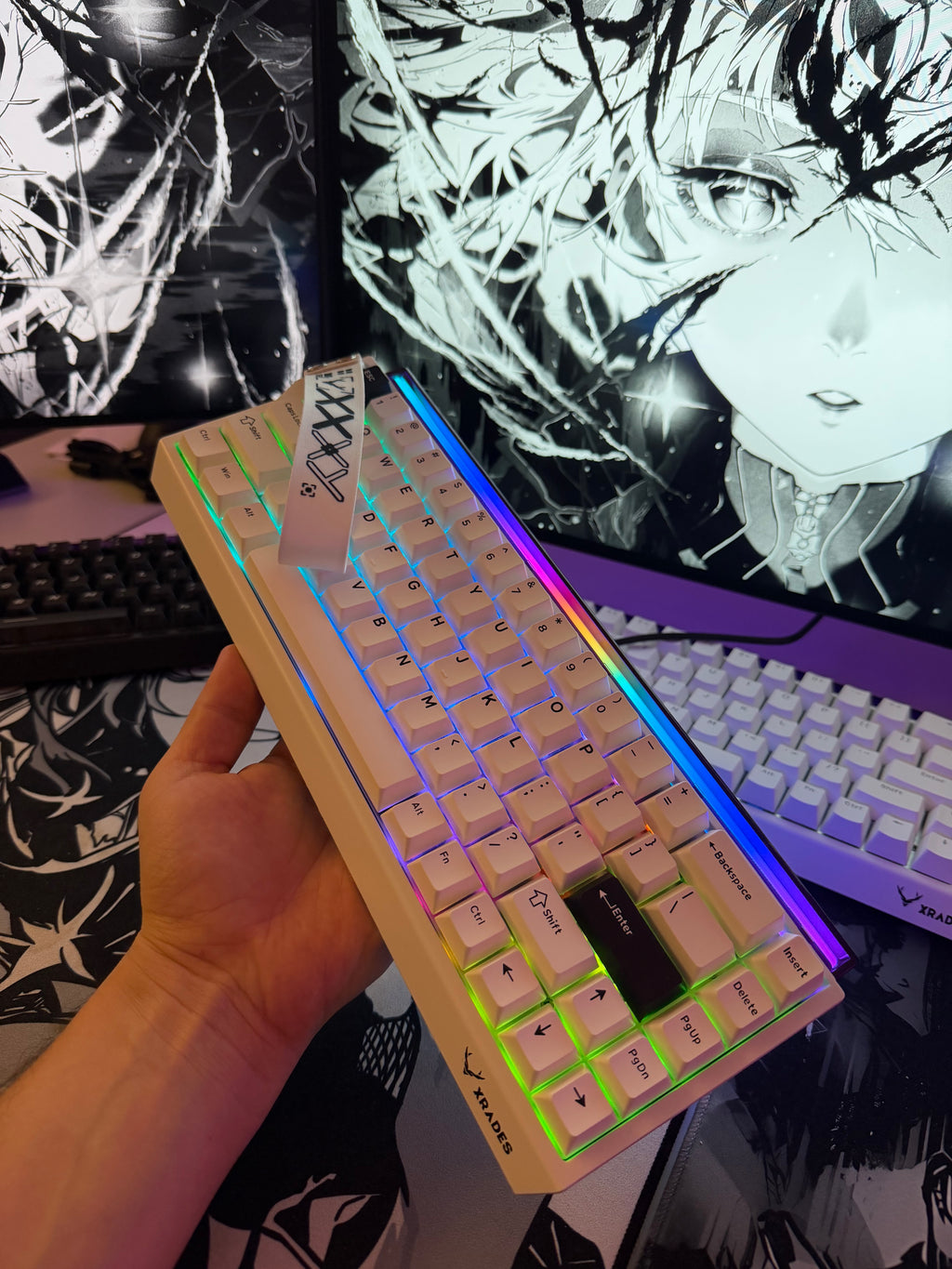 XRADES XR68 ULTRA ICE PRO ( MANYETİK SWITCH ) KLAVYE