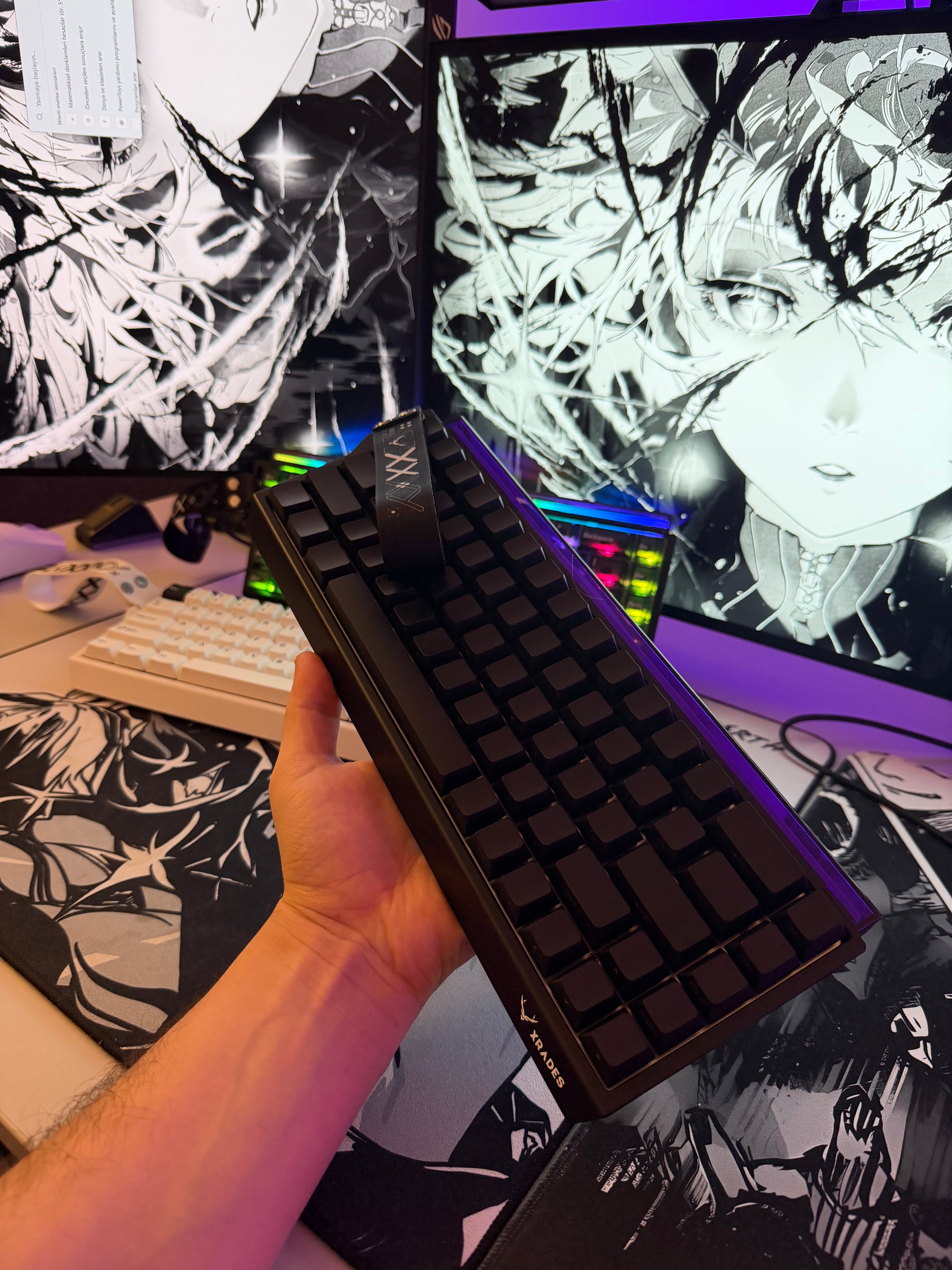 XRADES XR68 ULTRA ICE PRO ( MANYETİK SWITCH ) KLAVYE