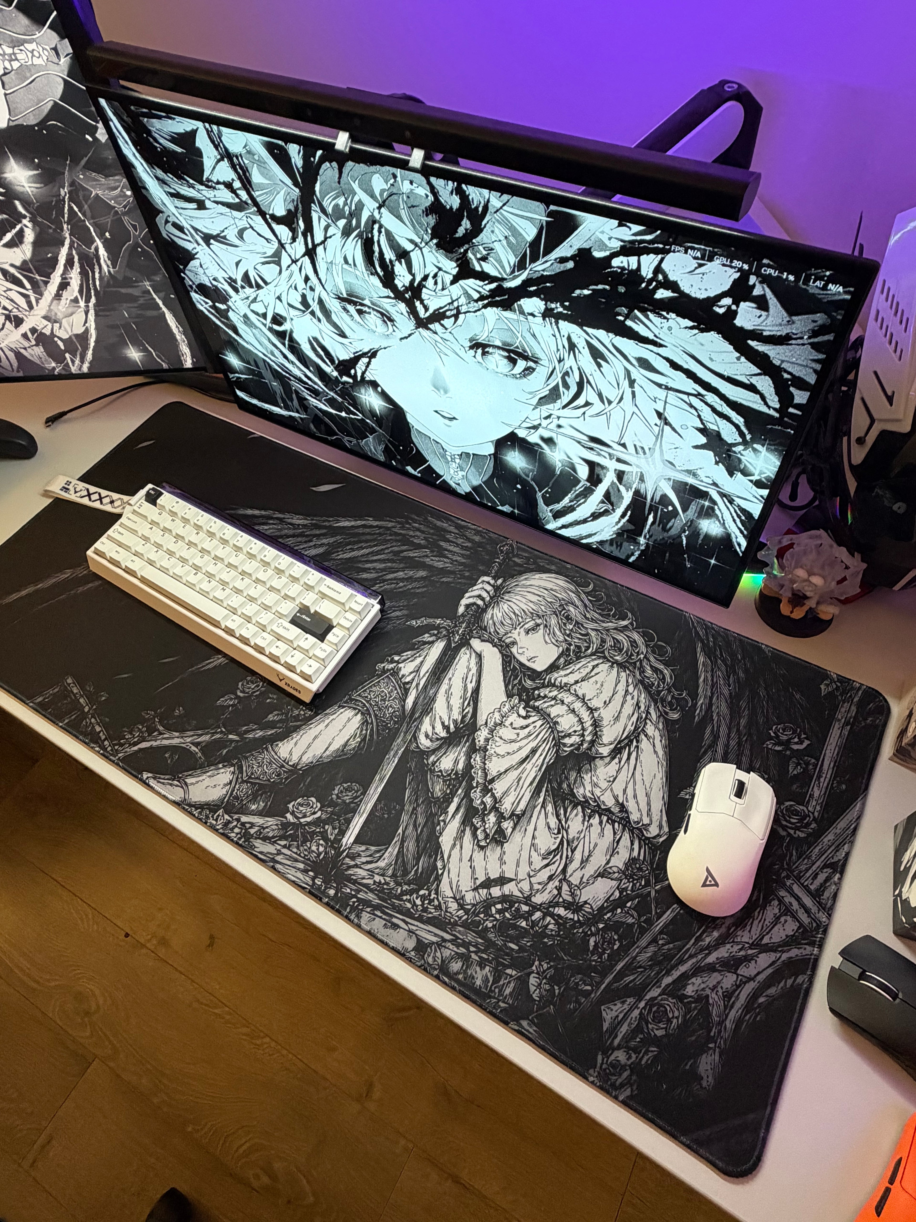 Xrades Seraphine XL Yeni Nesil Balanced Yüzey Mousepad