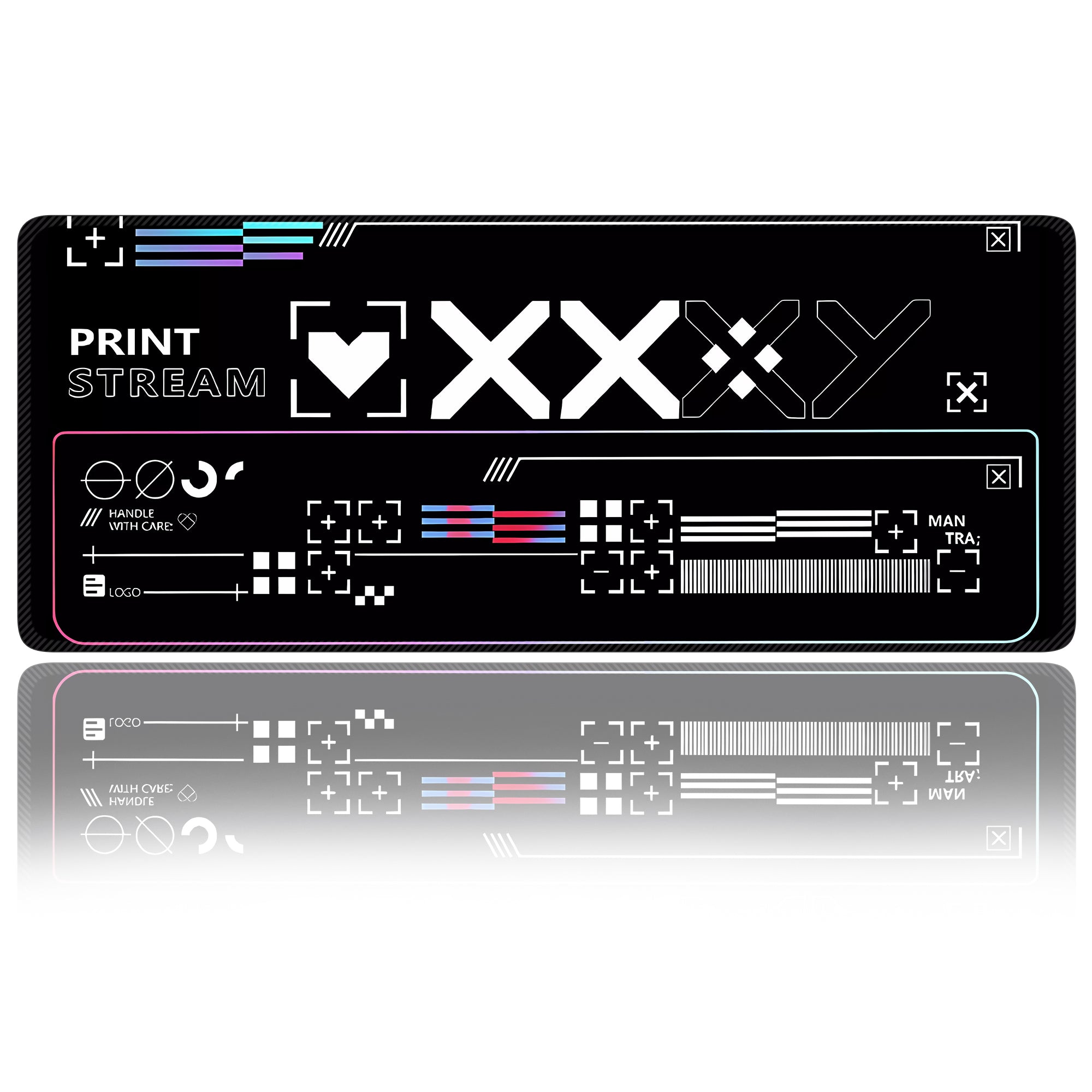 Xrades BlackX Mousepad