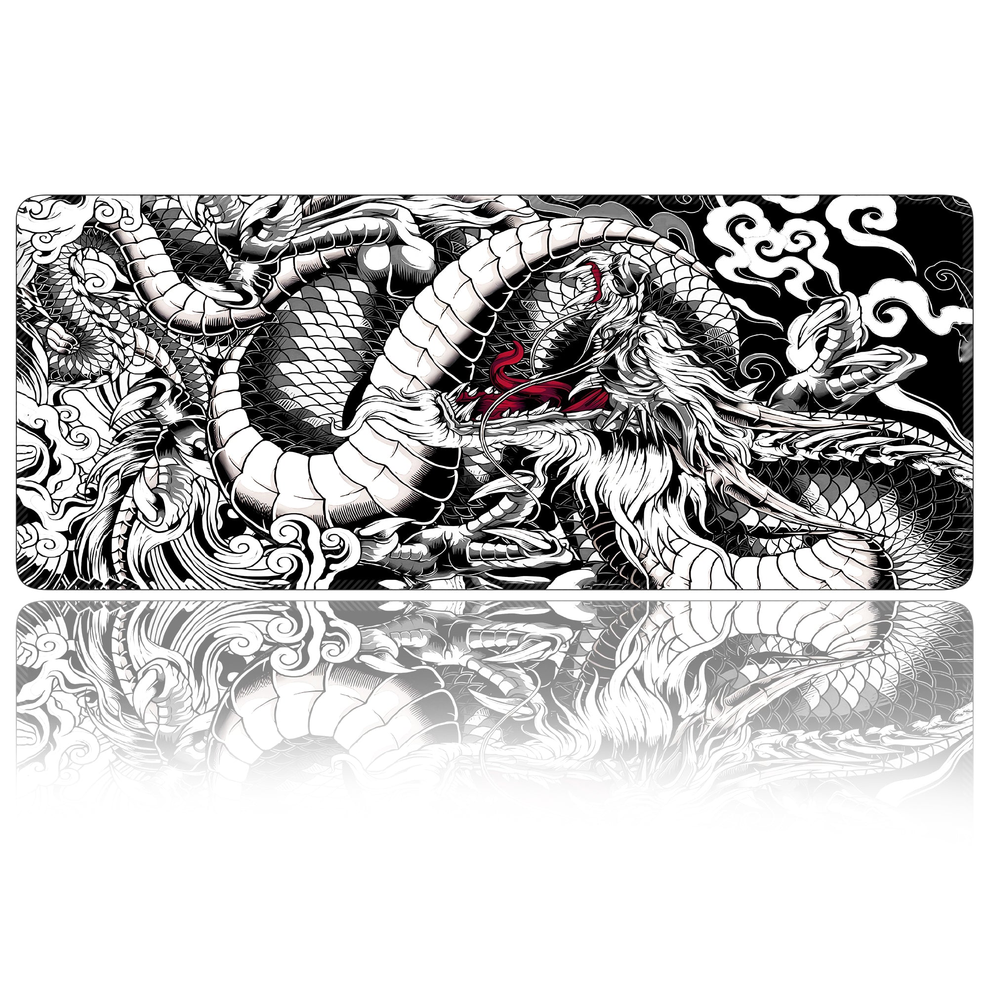 Xrades White Dragon Mousepad