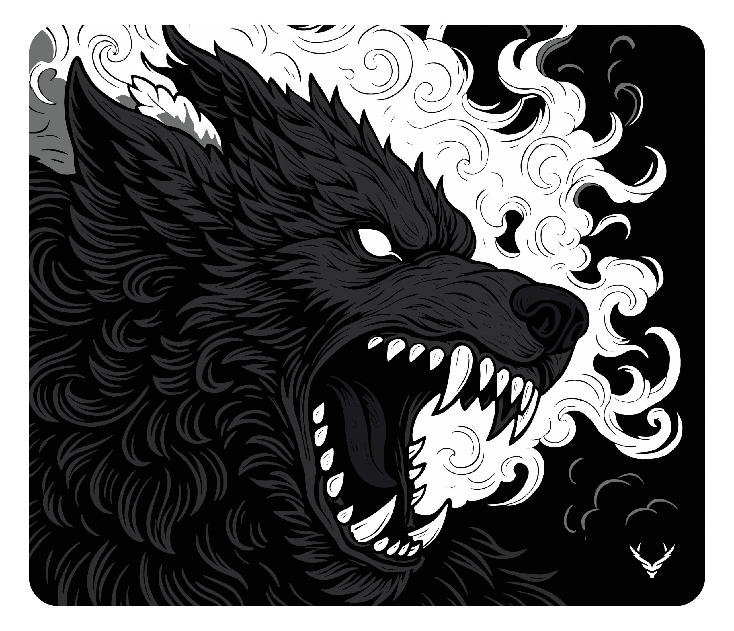 Xrades Siyah Alfa Kurt Limited Series Mousepad