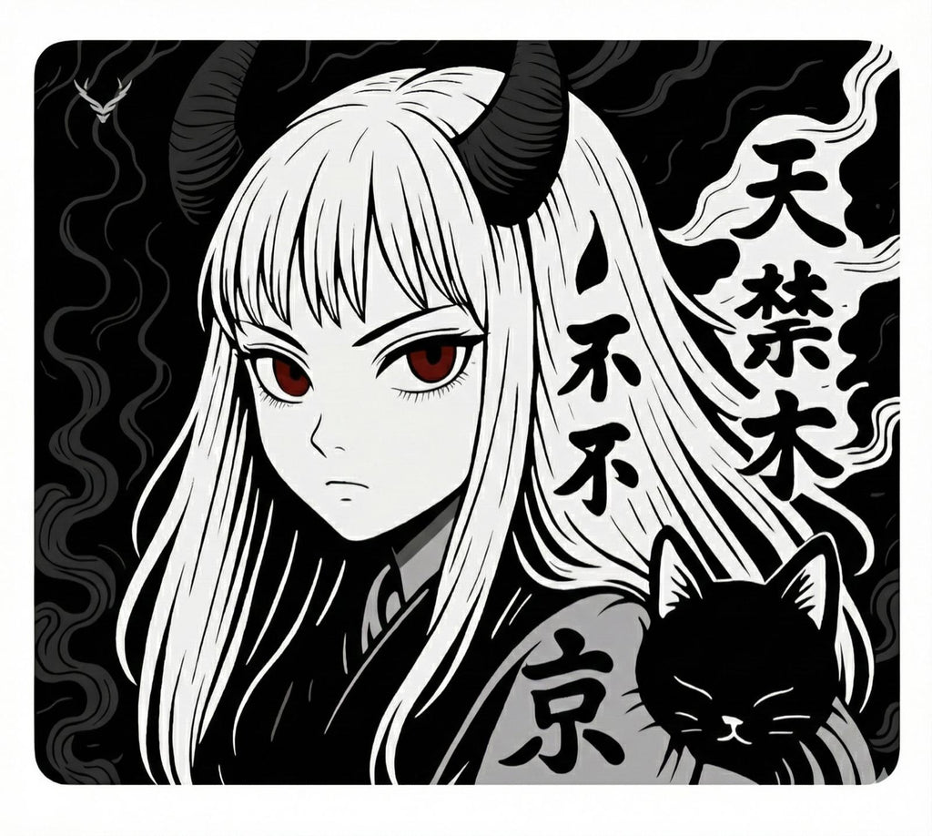 Xrades Dark Oni Limited Mousepad