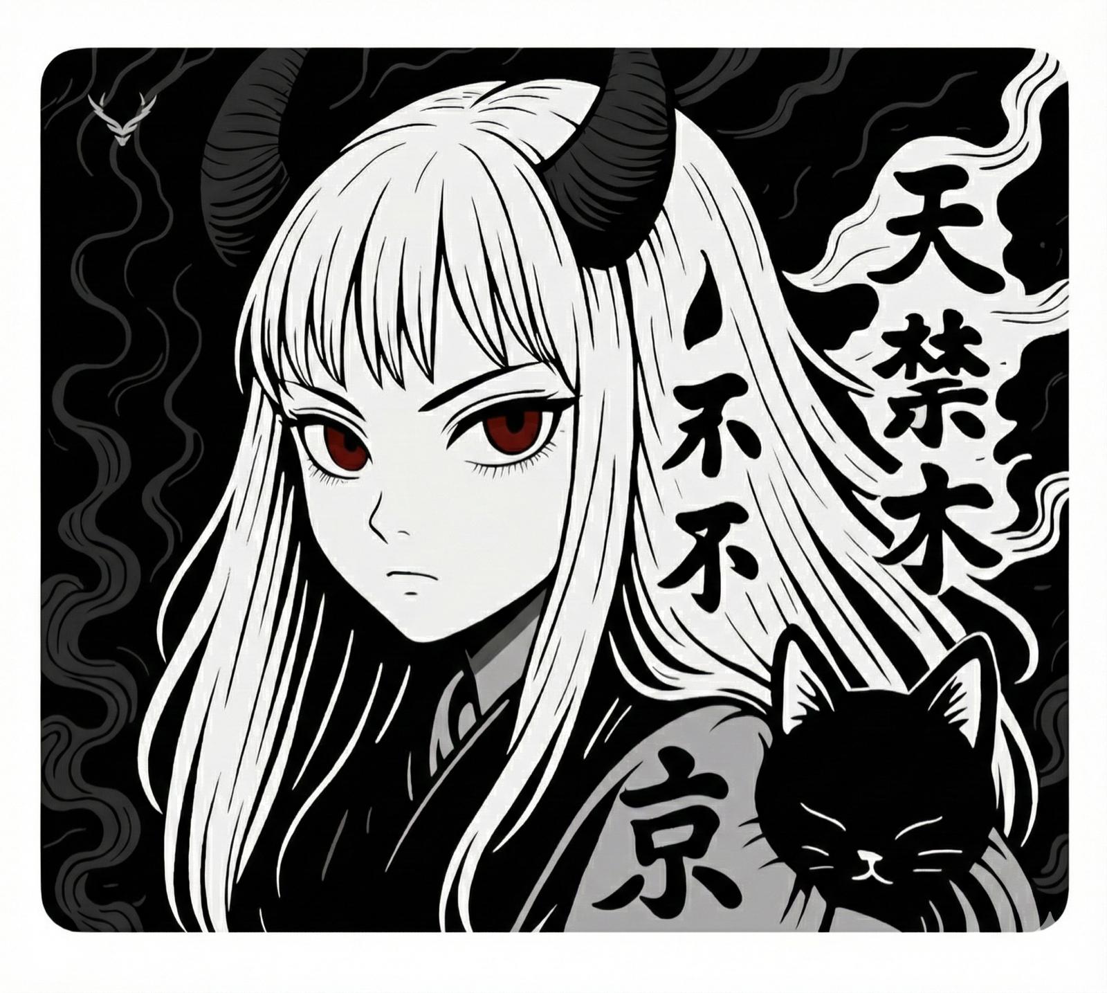 Xrades Dark Oni Limited Mousepad