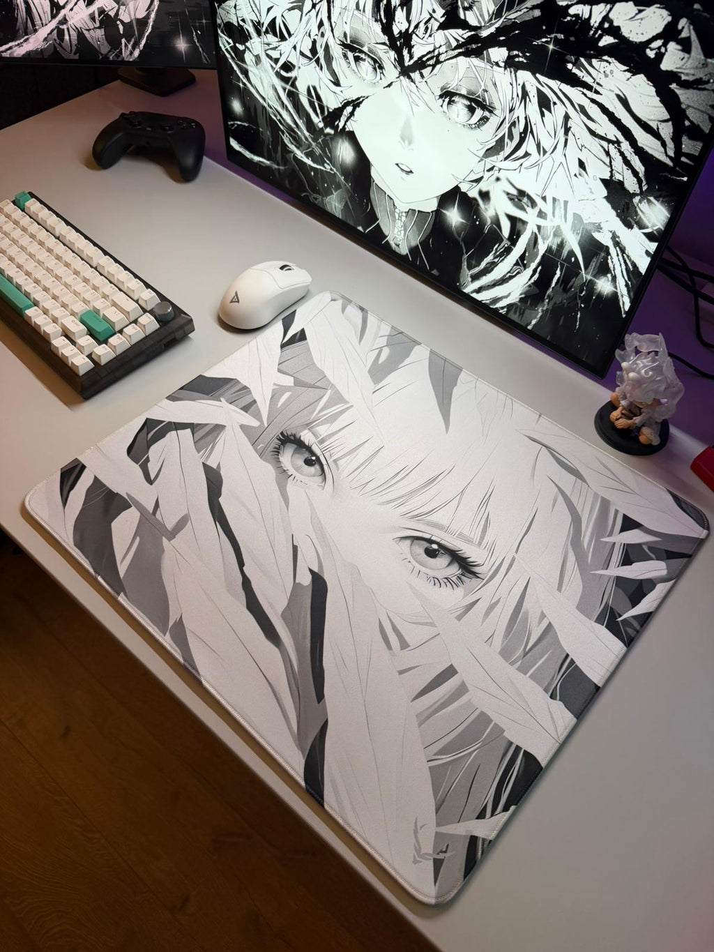 Xrades Silent Series-Ashen Eyes Mousepad