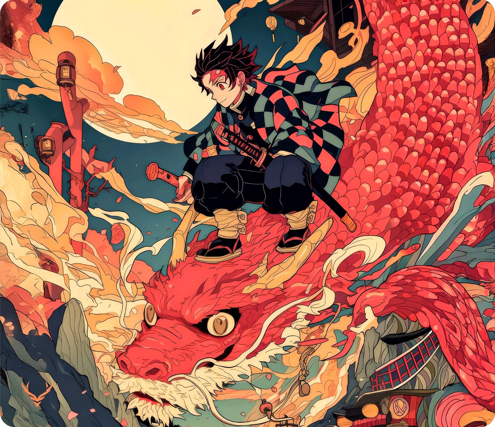 Xrades Tanjiro Kamado Edition Mousepad