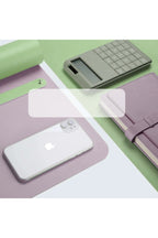 Xrades Lila Çay Yeşili Deri Mousepad