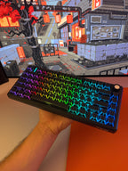 Xrades XR75 V2 Nano Cartoon Black ( Manyetik Switch 8k Hz ) Klavye