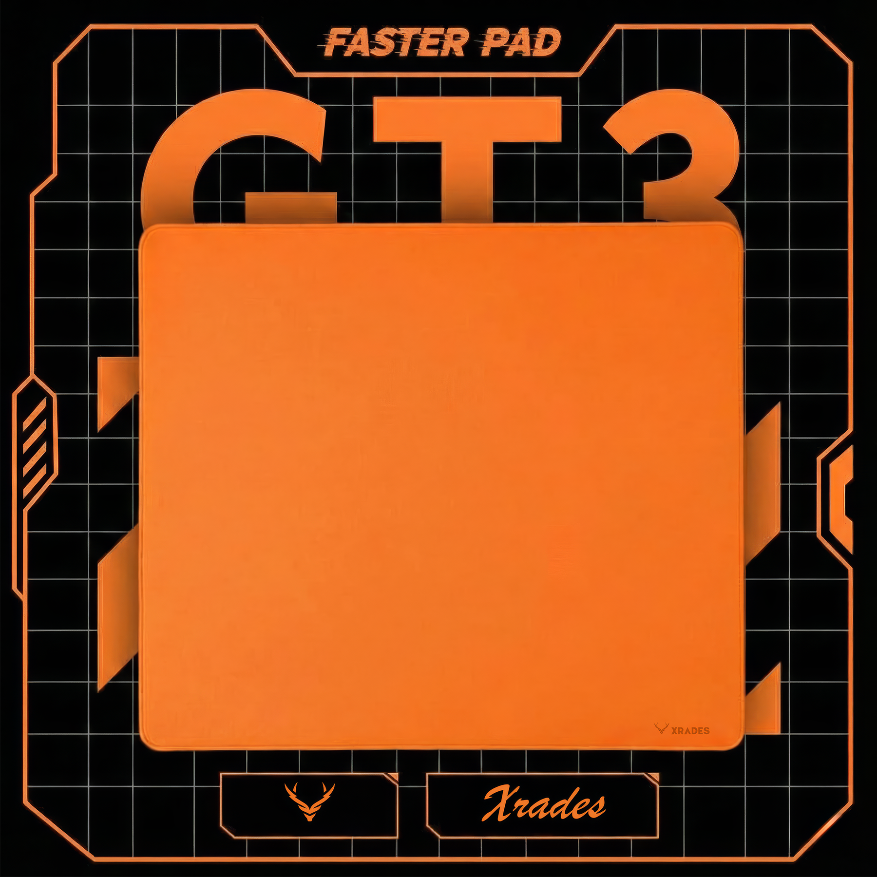 Artisan Fabric Special Edition Vibrant Turuncu E-sports Gaming Mousepad