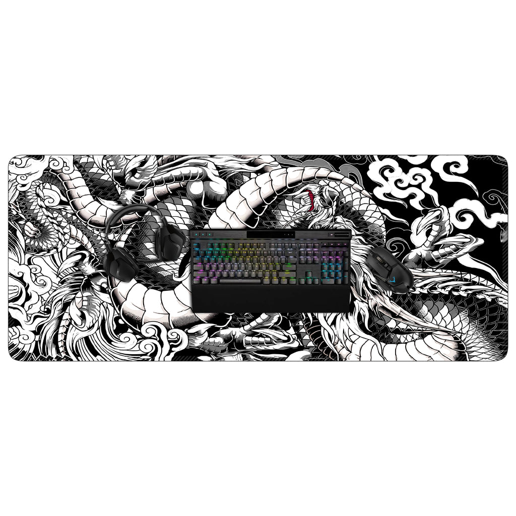 Xrades White Dragon XXL Mousepad