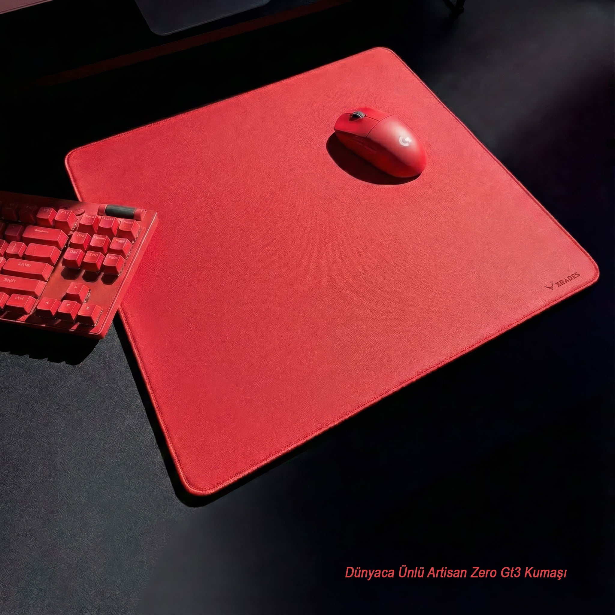 Artisan Fabric Edition Crimson Kırmızı E-sports Gaming Mousepad