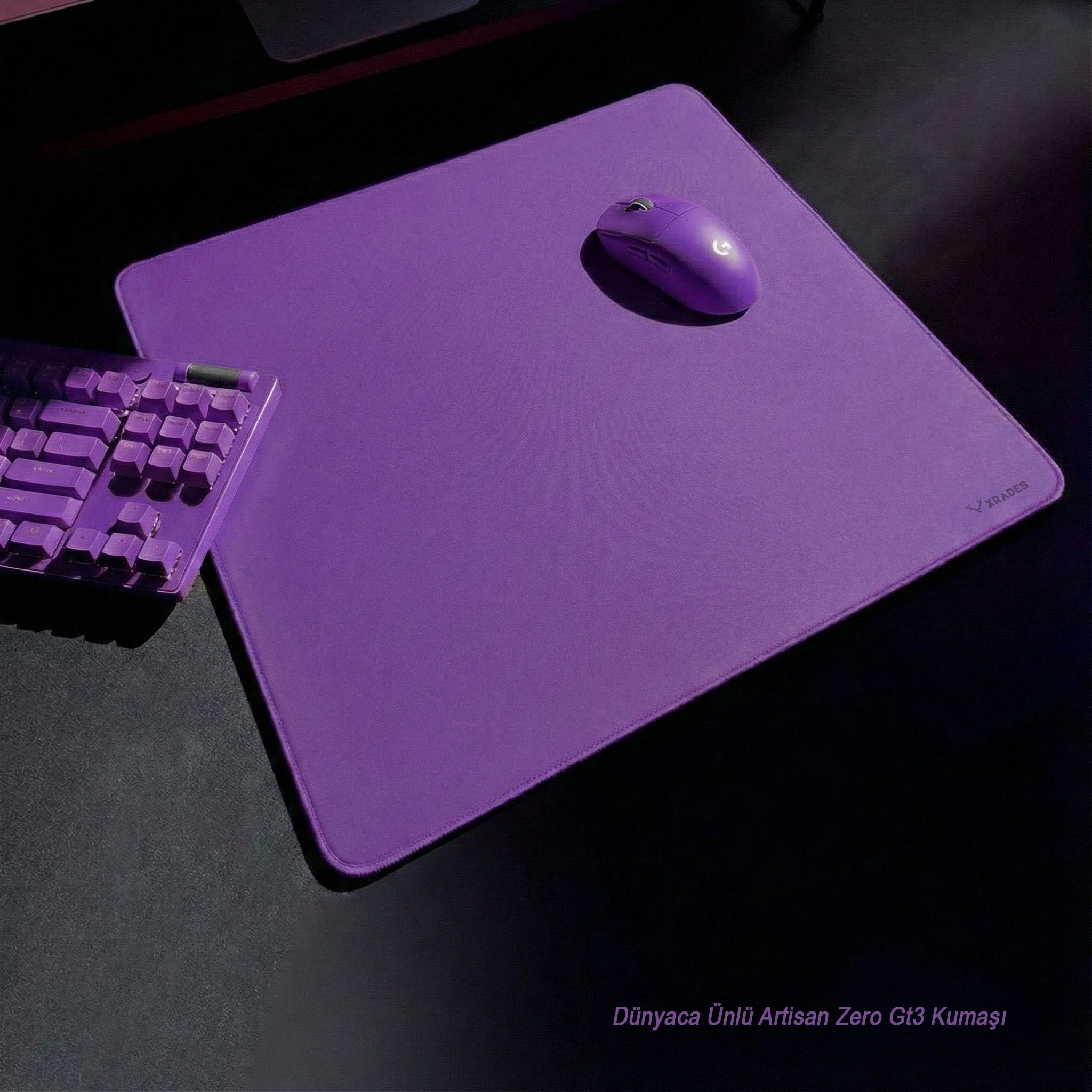Artisan Fabric Edition Deep Mor E-sports Gaming Mousepad – Xrades