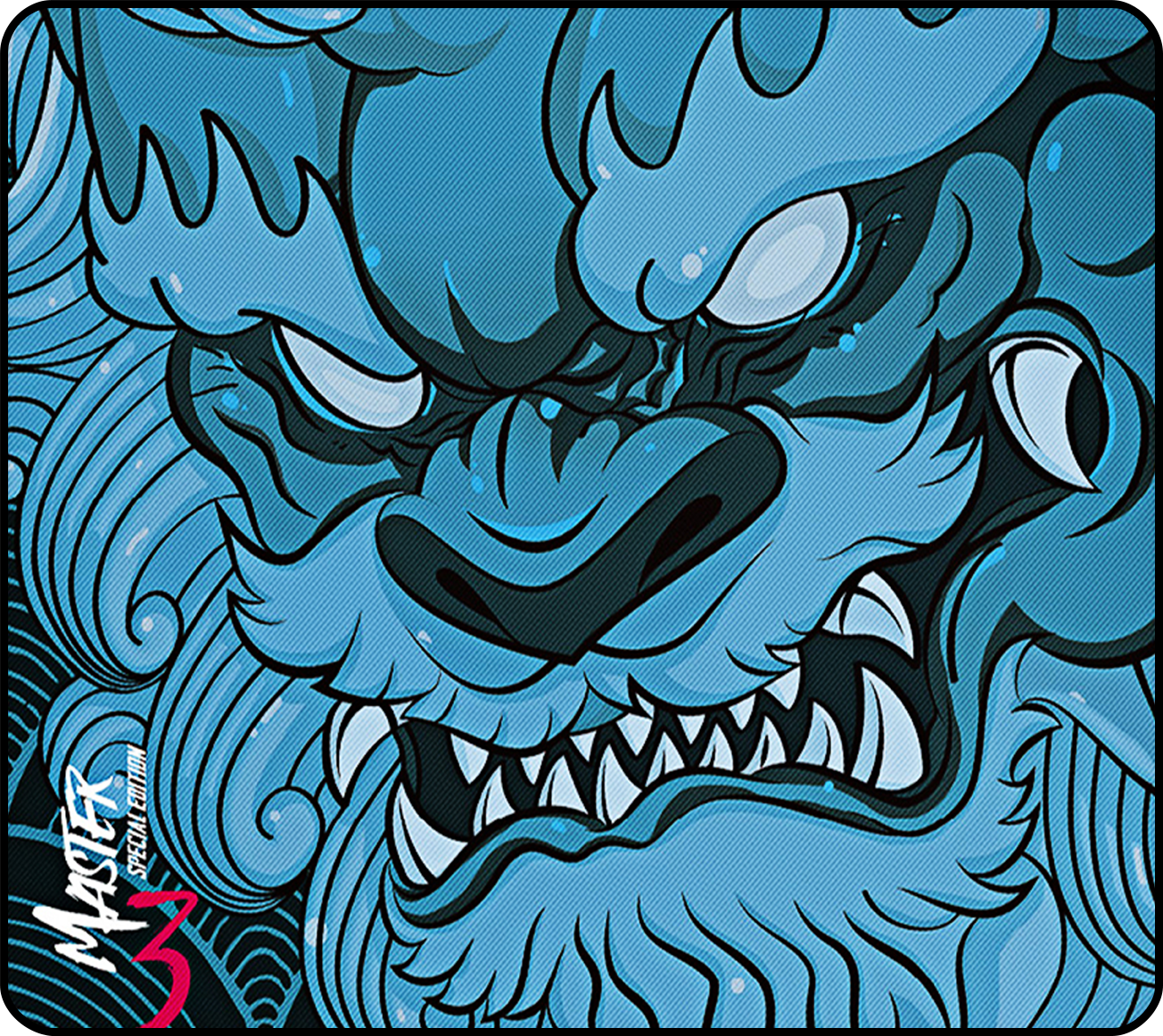 Xrades Mavi Aslan Aqua Control 480x400 MM ESport Gaming Oyuncu Mousepad 48x40 CM